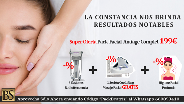 Oferta Pack Facial Radiofrecuencia Facial Sesiones con Precio